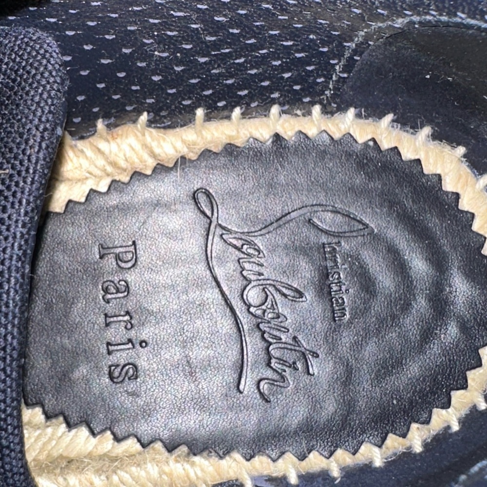 Christian Louboutin Dark Blue Sneakers